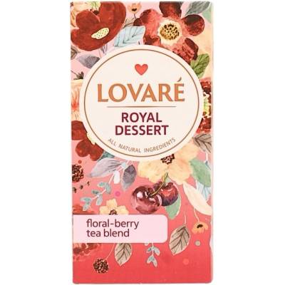 Lovaré Royal Dessert bylinný čaj 24 vrecúšok