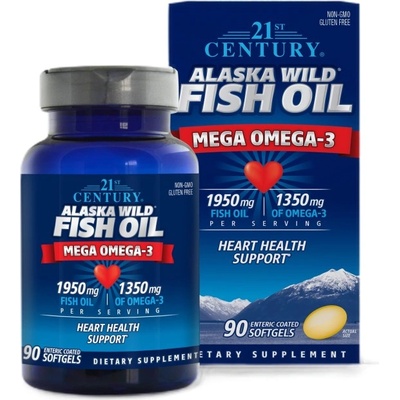 21st Century Alaska Wild Fish Oil Omega-3 [90 Гел капсули]