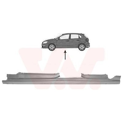 Nástupný plech VAN WEZEL 5829103