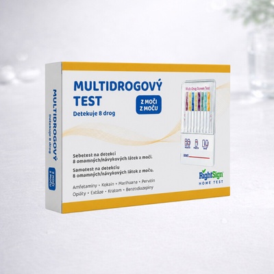 RightSign Biotest Multidrogový test z moči 1 ks