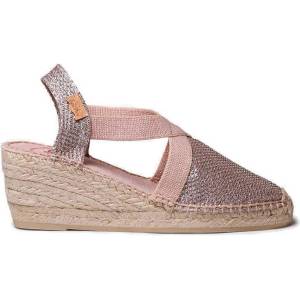 TONI PONS Triton Wedge Espadrilles - Pink (Nude)
