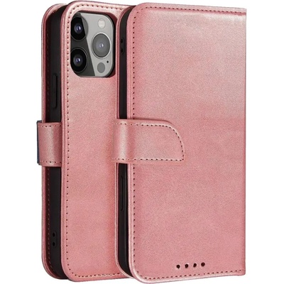 HQWear Калъф с магнит с флип за Samsung Galaxy S25 Ultra - розов (5907769368233)