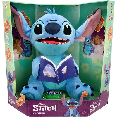 IMC Toys Плюшена интерактивна играчка IMC Toys - Разказвач на истории, Стич (141005)