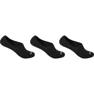 Firetrap 3pk Invisible Sock - Black