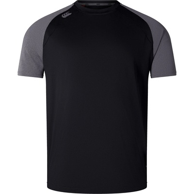 Canterbury Тениска Canterbury Men's Elite Training Short-Sleeve Performance T-Shirt - Black/Marl