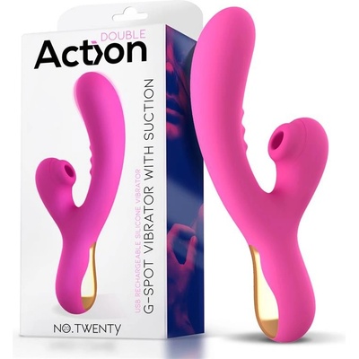 Action No. Twenty G Spot Vibe with Clitoris Sucker