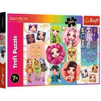 Trefl Trefl: Rainbow High - пъзел от 200 части
