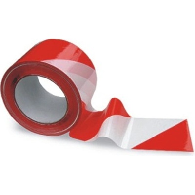 Páska výstražná červeno-biela