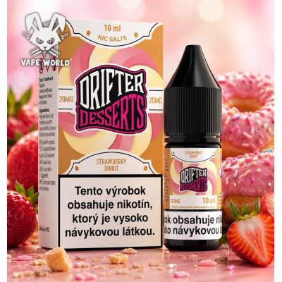 Juice Sauz Drifter Desserts Salts Strawberry Donut 10 ml 20 mg