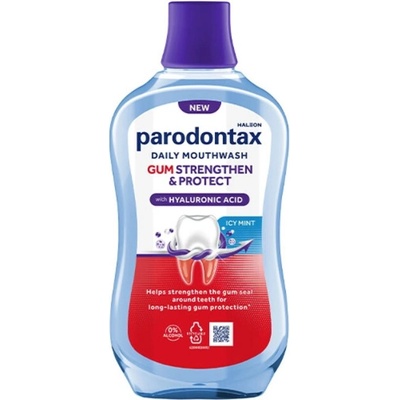 Parodontax bez alkoholu fluoridy + kyselina hyaluronová 500 ml