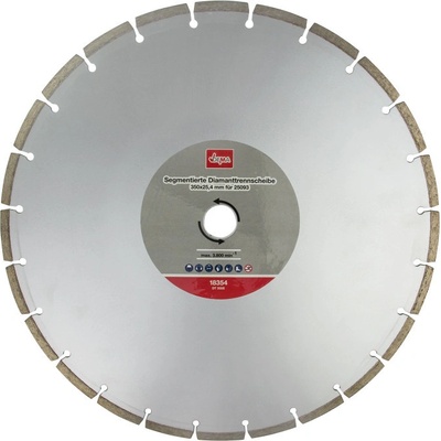 Dema Diamantový rezný kotúč segmentovaný 350 x 25,4 mm 18354D