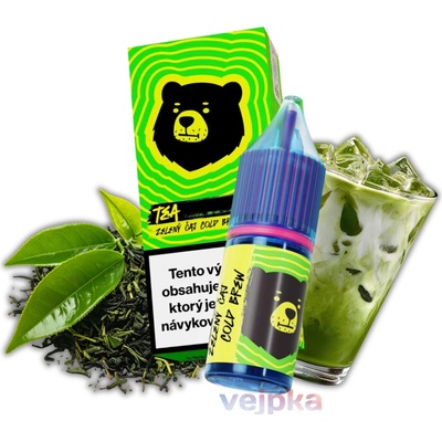 Go Bears Tea Zelený Čaj Cold Brew 10 ml 20 mg