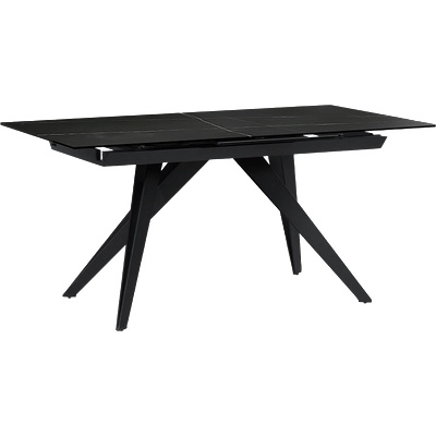 Carmen Разтегателна трапезна маса konin - черна