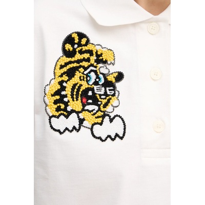 Kenzo Памучна тениска с яка Kenzo (FF52TS1704SB.02)