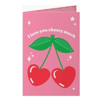 Fotopřání I love you cherry much, 10x15 cm - 94750