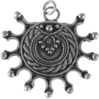 NNM висулка (слънчев амулет) devana - цинк/сребро - sle744