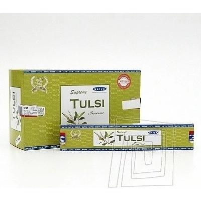 Shrinivas Satya PK Supreme indické vonné tyčinky Tulsi 15 g