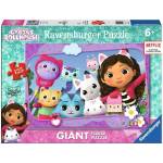 Ravensburger Пъзел за под Ravensburger от 125 части - Къщичката за кукли на Габи (5728) - baby