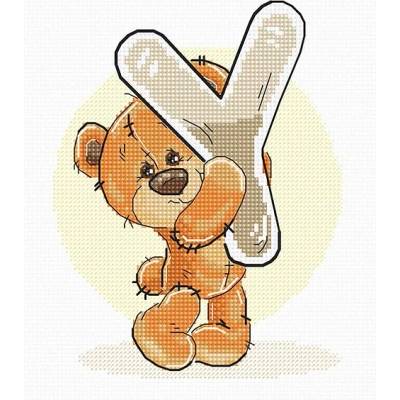 Luca-S Буква " y" - гоблен със схема b1226