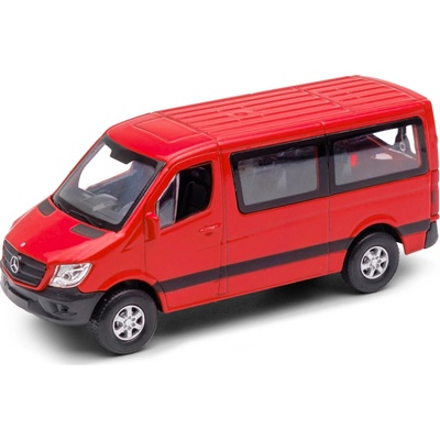 Welly Mercedes Benz Sprinter Traveliner červený 1:34-39