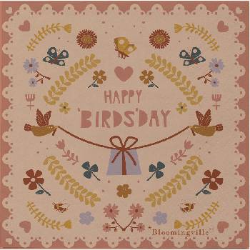 Bloomingville Хартиени салфетки Siffe 33 x 33 см 20 бр (82054347)