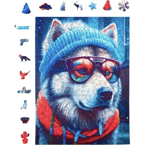 Milliwood Дървен пъзел Milliwood, Cold is cool, 316 части - Аляски маламут (L-AlecAlaskanMalamute-5029-C)