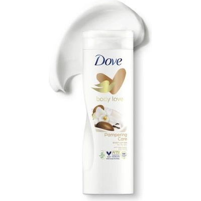 Dove Pampering Shea Butter подхванващо мляко за тяло 400 ml за жени