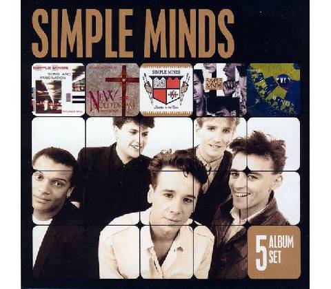 SIMPLE MINDS: 5 ALBUM SET CD