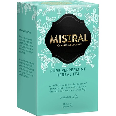 Mistral Classic Selection Pure peppermint bylinný čaj 40 g