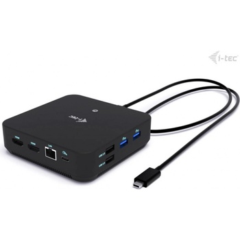 i-Tec USB-C DP Dual HDMI Docking Station with Power Delivery 100 W C31TRIPLEVIDEODPPRO