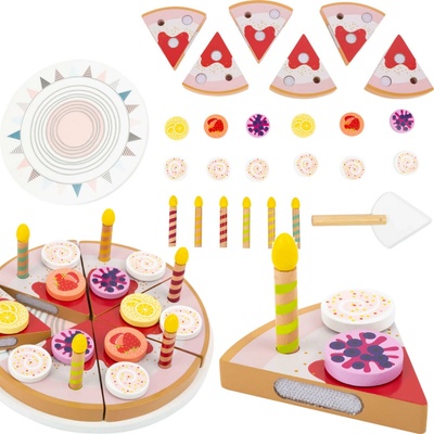 Small Foot narozeninový dort se svíčkami