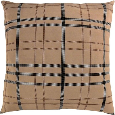 Kvalitex bavlna Nordic Collection Káro béžové 50 x 50 cm