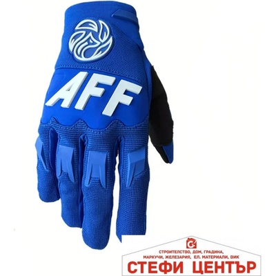 Paolo Детски мото ръкавици pa964 - размер s - 2БР/К-Т - Сини (721488)