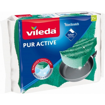 Vileda 116509 PUR active houbička střední 2 ks