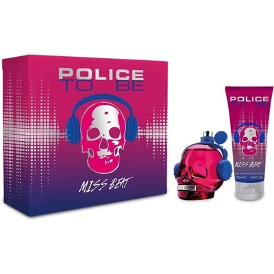 Police To Be Miss Beat EDP 75 ml + telové mlieko 100 ml darčeková sada