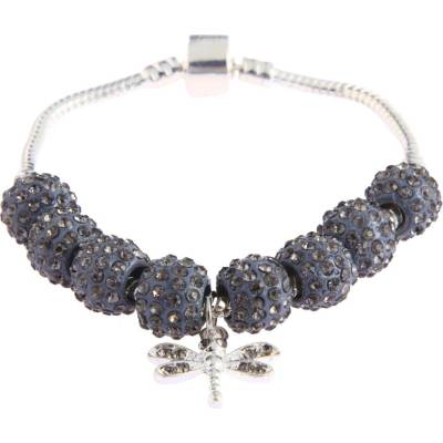 Bando náramok Crystal K982 viacfarebný sivá