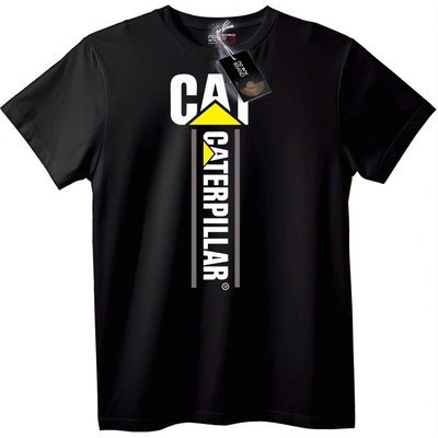 Тениска Caterpillar лого - L, Black