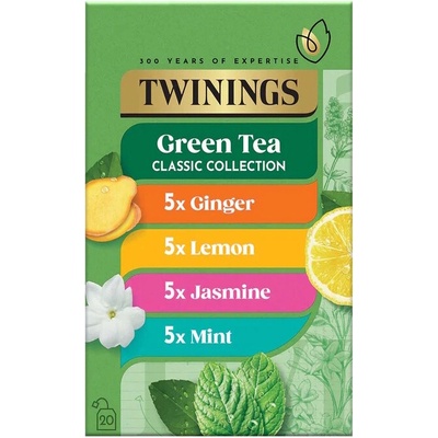 TWININGS zelené čaje kolekce CLASSIC GREEN TEA 20 sáčků 42,5 g