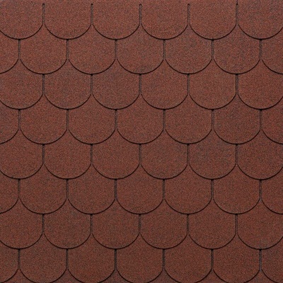Tegola Eco Rooof Traditional Bobrovka mix červená 1m²