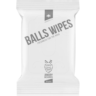 Angry Beards obrúsky na gule SNOWBALLS 15 ks