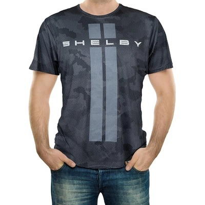 Tričko Shelby Camo Carbon Fiber Performance Tee