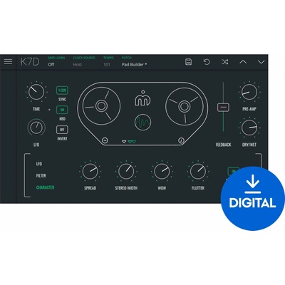 Imaginando K7D - Tape Delay Digitálny produkt