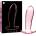 Плъг от боросиликатно стъкло, 12, 5см. - Nebula Glass Pink 5 (D-235932)