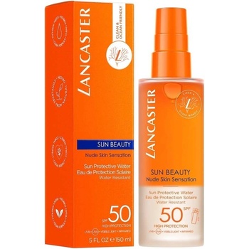 Lancaster Sun Beauty Sun Protective Water SPF50 opalovací voda pro rychlejší opálení 150 ml
