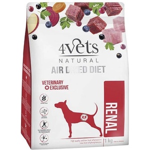 4Vets NATURAL Dog Veterinary Exclusive RENAL 1 кг