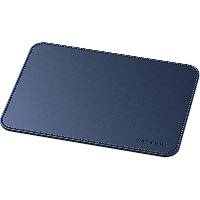 Satechi Дизайнерски кожен пад за мишка - Satechi Eco-Leather Mouse Pad (тъмносин) (ST-ELMB, ST-ELMPB)