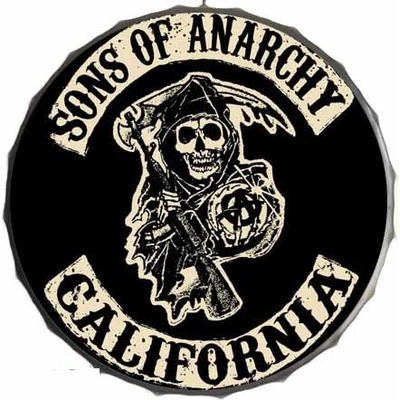 Ceduľa vrchnák Sons Of Anarchy