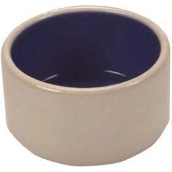 Trixie Miska keramická bílá/modrá 100 ml 7cm