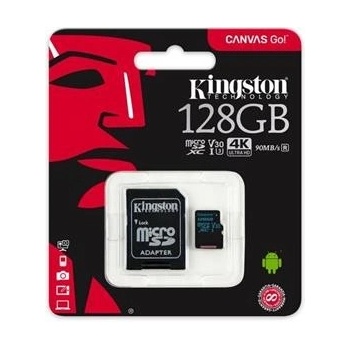Kingston microSDXC 128GB UHS-I U3 SDCG2/128GB