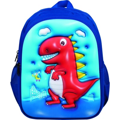 Eurocom Детска раница Street Eva 3D, 28x31x12cm, ВАР (26471-А-DINO)